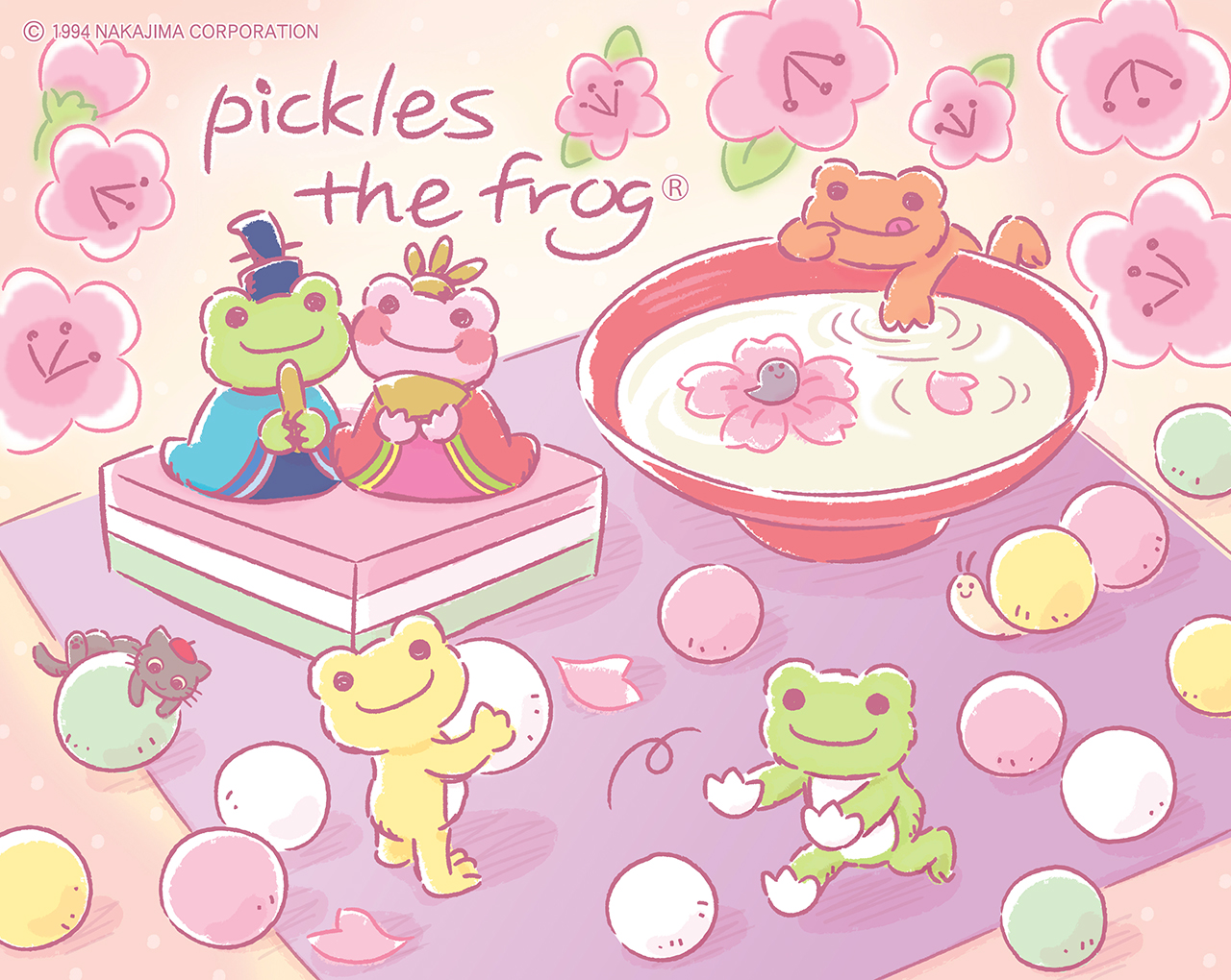 Hpダウンロード更新しました かえるのピクルス Picklesthefrog ひなまつり 3月 March かえるのピクルス ピクルス ホーム